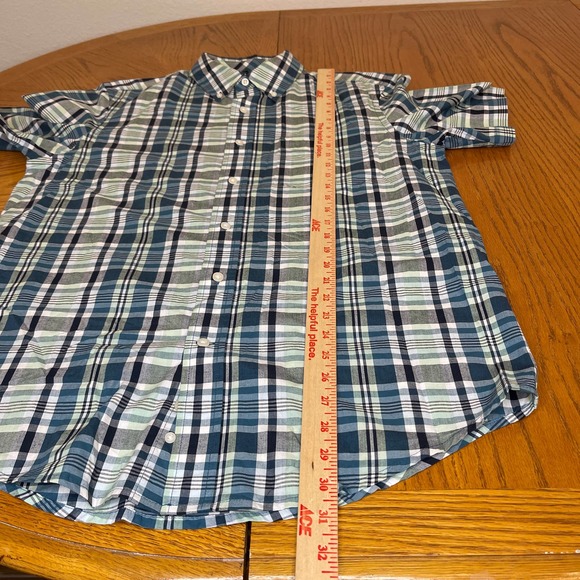 George Checked Dress Shirt button up Men Sz M (48-40) barely used - Picture 4 of 7
